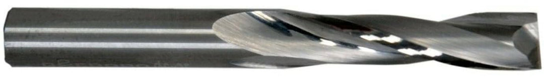 VHM Fräser, Spiralnutfräser, CNC-Fräser für Holz, MDF Z=2 Schaftfräser mit polierter Spannut (6,0 x