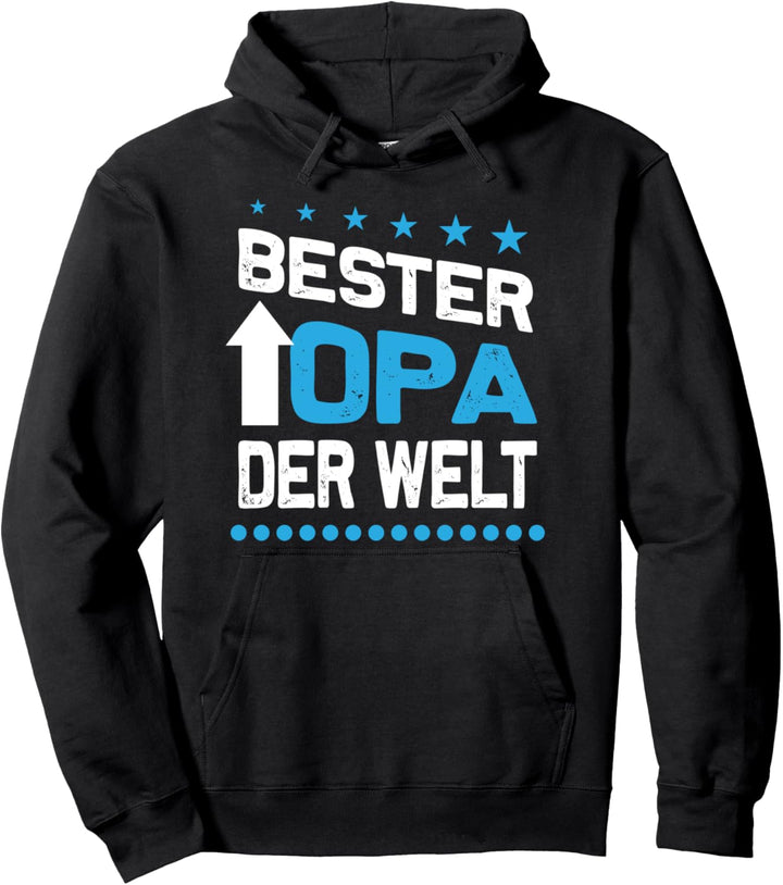 Bester Opa Der Welt Vatertag Spruch Pullover Hoodie