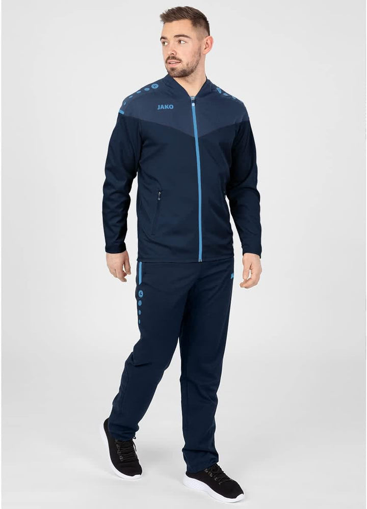 JAKO Herren Präsentationsjacke Champ 2.0 M Marine/Darkblue/Skyblue, M Marine/Darkblue/Skyblue