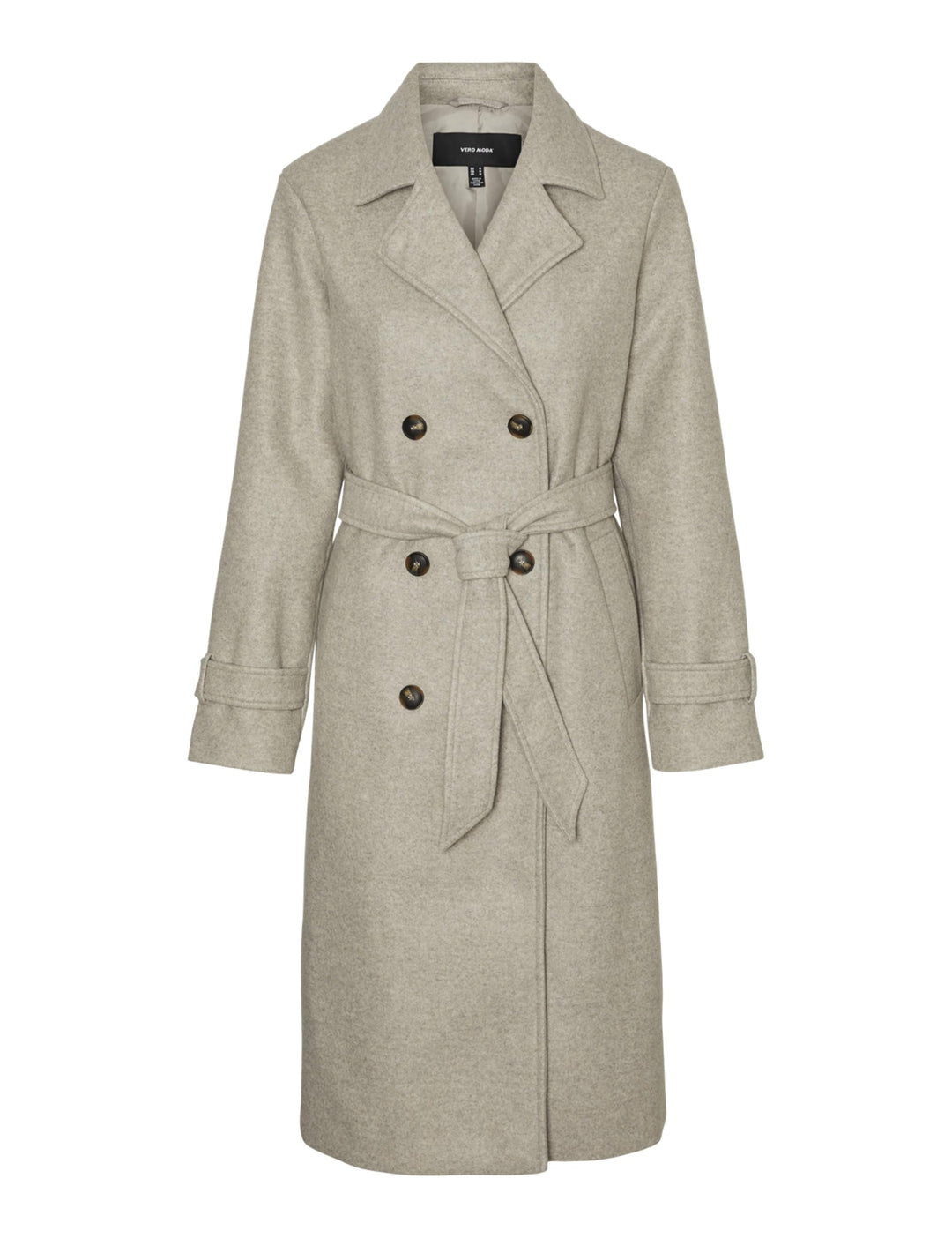 VERO MODA female Mantel VMFORTUNEVEGA Mantel M Silver Mink, M Silver Mink
