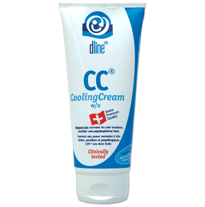 dline CC-CoolingCream | Vom Pflegeprofi für trockene, sensible Haut | 200ml Tube | Feuchtigkeitscrem
