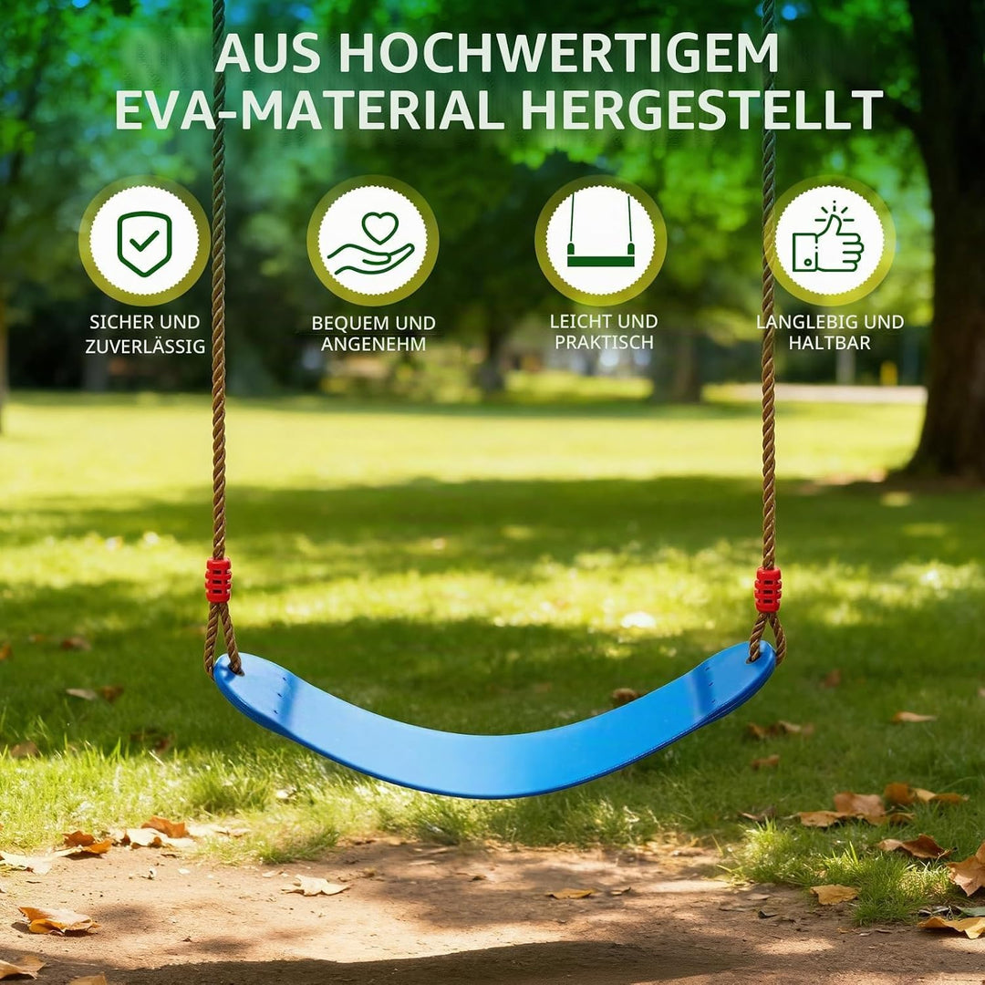 Extsud Elastischer Kinderschaukel Farbe Eva weichen Bord U-Schaukel Brettschaukel Schaukelsitz Schau
