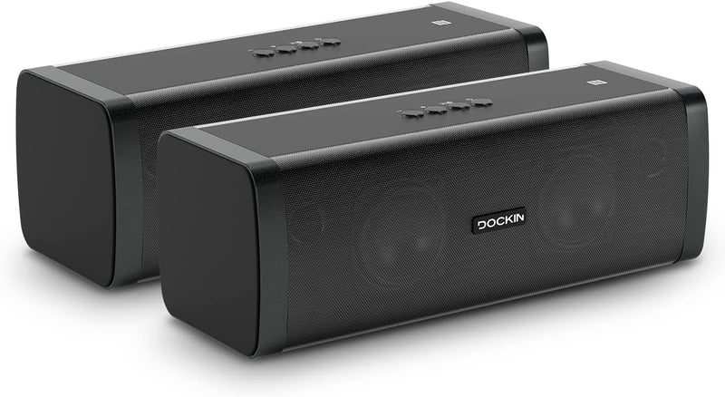 DOCKIN® D FINE EVO Hi-Fi Bluetooth Lautsprecher 50W 𝗧𝗲𝘀𝘁𝘀𝗶𝗲𝗴𝗲𝗿 Bluetooth Speaker Indoor/Outdoor wass