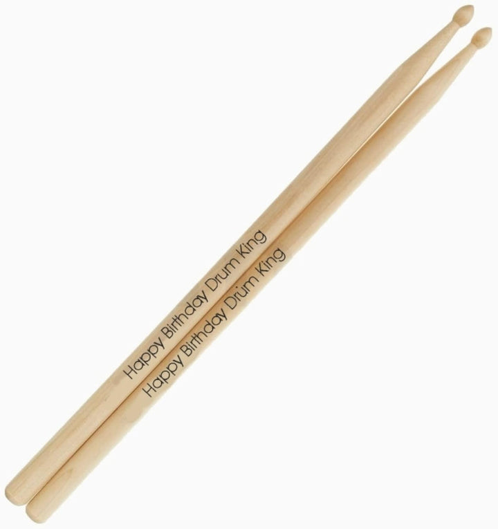 Drum-Sticks mit individueller Brandgravur eines Namen, Vordruck Millenium 5B