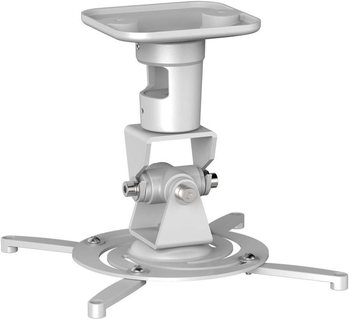Amer AMRP100 Projektorhalterung Deckenhalterung Weiss (180 °, 360 °, 0 – 180 °, 170 mm, 218 mm, 170