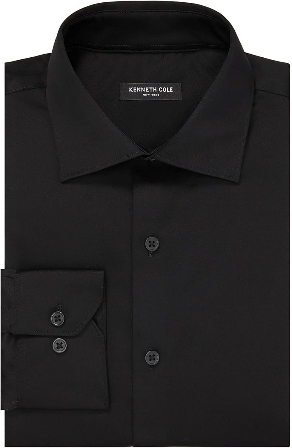 Kenneth Cole Herren Kcny Smokinghemd, 18" Hals 32"-33" Ärmel Schwarz