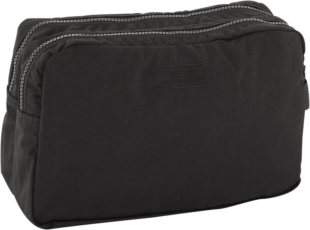 camel active bags Journey Herren Kulturtasche Kulturbeutel Schwarz 27 x 11 x 17,5 Schwarz, 27 x 11 x