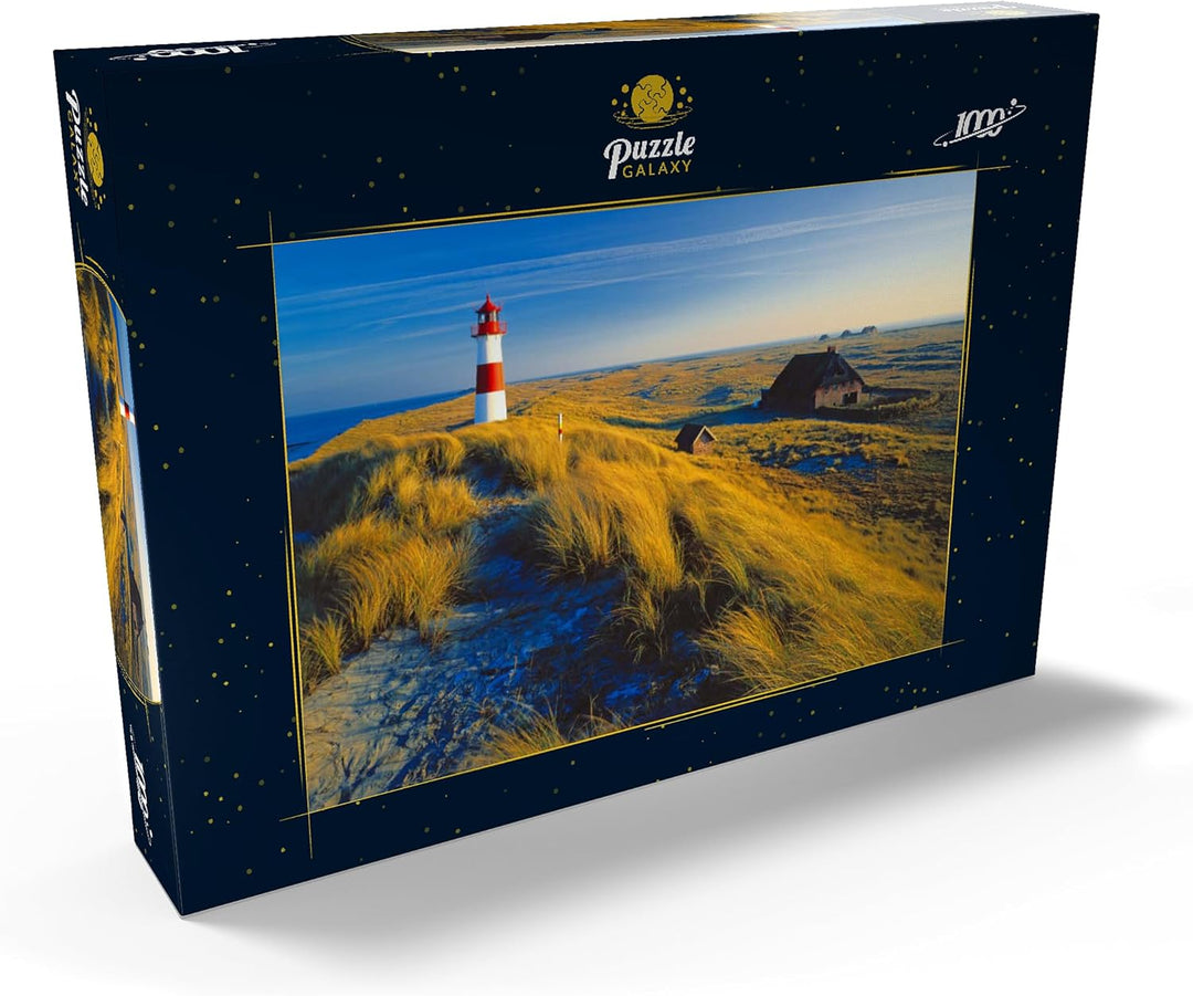 Östlicher Leuchtturm am Ellenbogen, List, Insel Sylt - Premium 1000 Teile Puzzle - MyPuzzle Sonderko