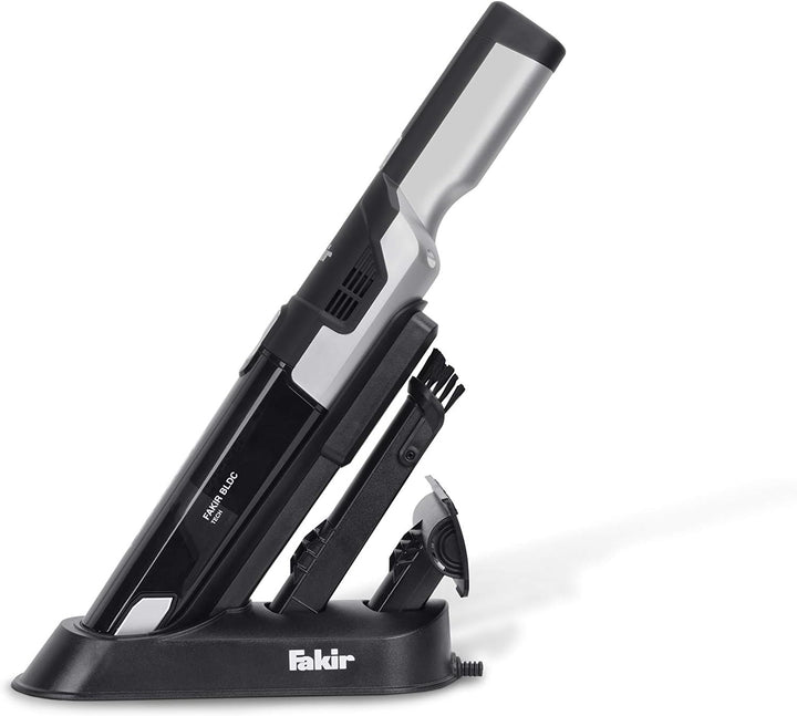Fakir AS 1110 LT Premium Akku Staubsauger 120 W, Handstaubsauger Akku, kabelloser Staubsauger mit 11