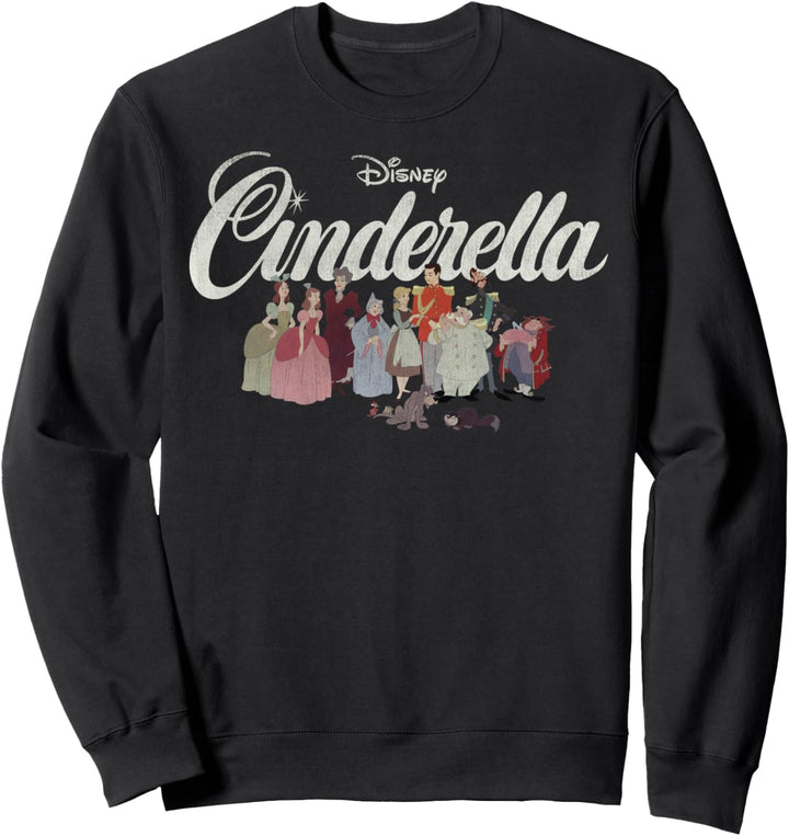 Disney Cinderella Group Shot Title Logo C1 Sweatshirt