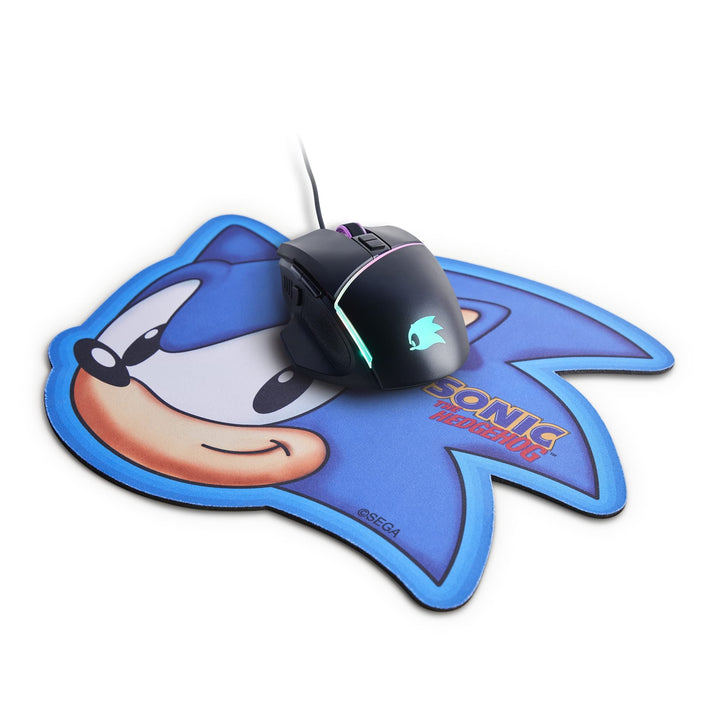 Energy Sistem Gaming Mouse ESG M2 Sonic Ergonomische Gamer-Maus (6400 DPI, USB, RGB-LED-Leuchten, 8