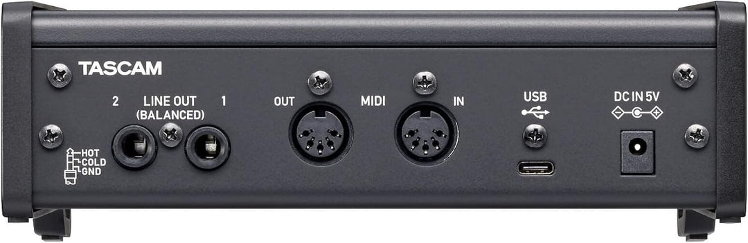 Tascam US-2X2HR USB-Audio-/MIDI-Interface (2 Eingänge, 2 Ausgänge) US-2x2HR US-2x2HR Single, US-2x2H