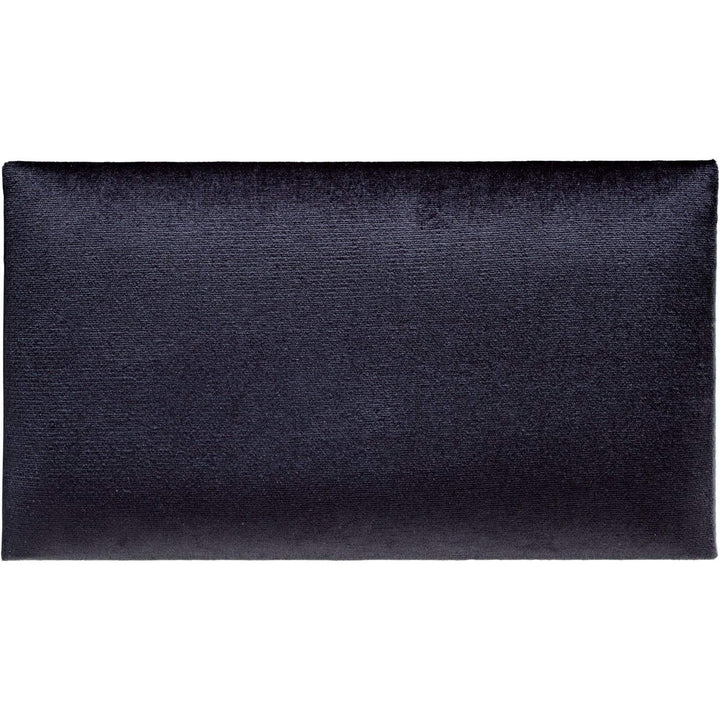 K&M 13800 Sitzpolster Schwarz - Samt-Polstersitz mit breiter Sitzfläche für K&M Keyboard- und Klavie
