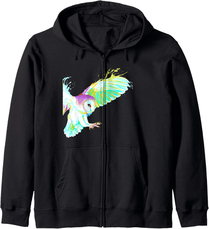 Splash Eule Kapuzenjacke