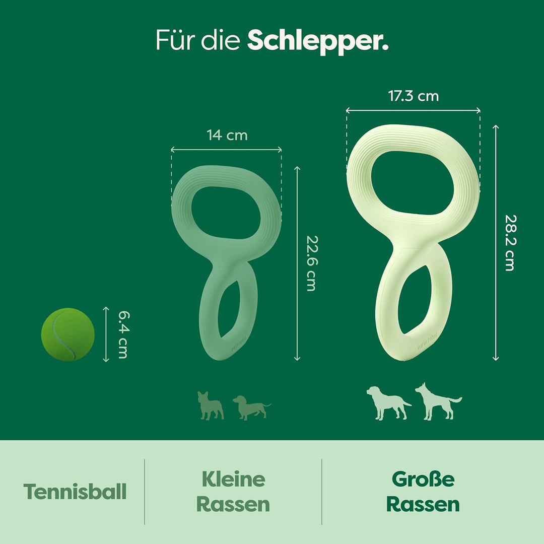 Earth Rated Ziehspielzeug, EIN interaktives Spielzeug für ausgewachsene Hunde und Welpen, ergonomisc