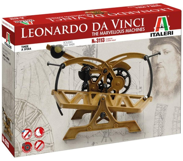 Italeri IT3113 3113S - IT L.DaVinci Rolling ball Timer , Modellbau, Bausatz, Standmodellbau, Basteln