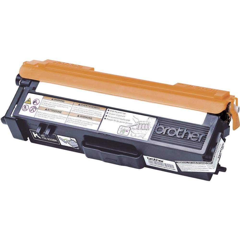 Brother Original Tonerkassette TN-320BK schwarz (für Brother HL-4140CN, HL-4570CDW, HL-4150CDN, HL-4