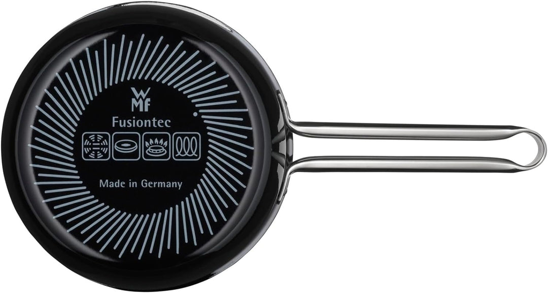 WMF Fusiontec Essential Stielkasserolle, 16 cm ohne Deckel, kleiner Topf 1,3l, Kochtopf klein, Nudel