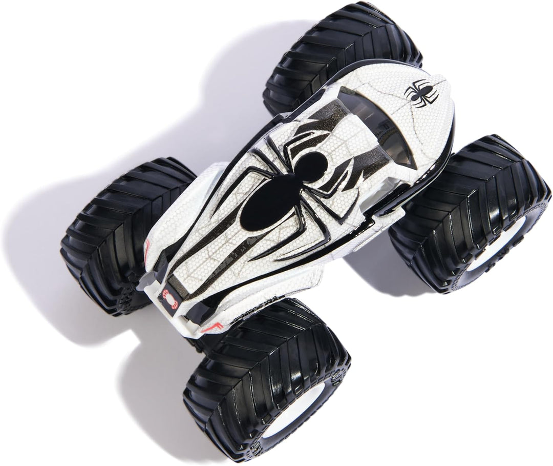 Monster Jam, Marvel Official Spider Man Monster Truck, Die-Cast Vehicle, 1:64 Scale, Super Hero Kids