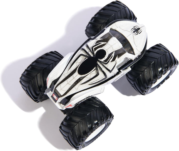 Monster Jam, Marvel Official Spider Man Monster Truck, Die-Cast Vehicle, 1:64 Scale, Super Hero Kids