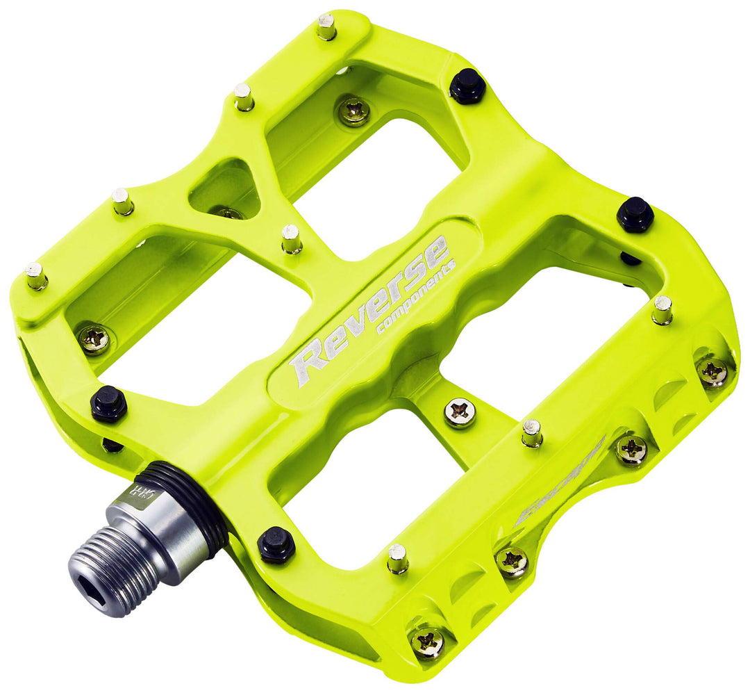 Reverse Escape Flat MTB MTB Fahrrad Pedal Neon Gelb, Neon Gelb