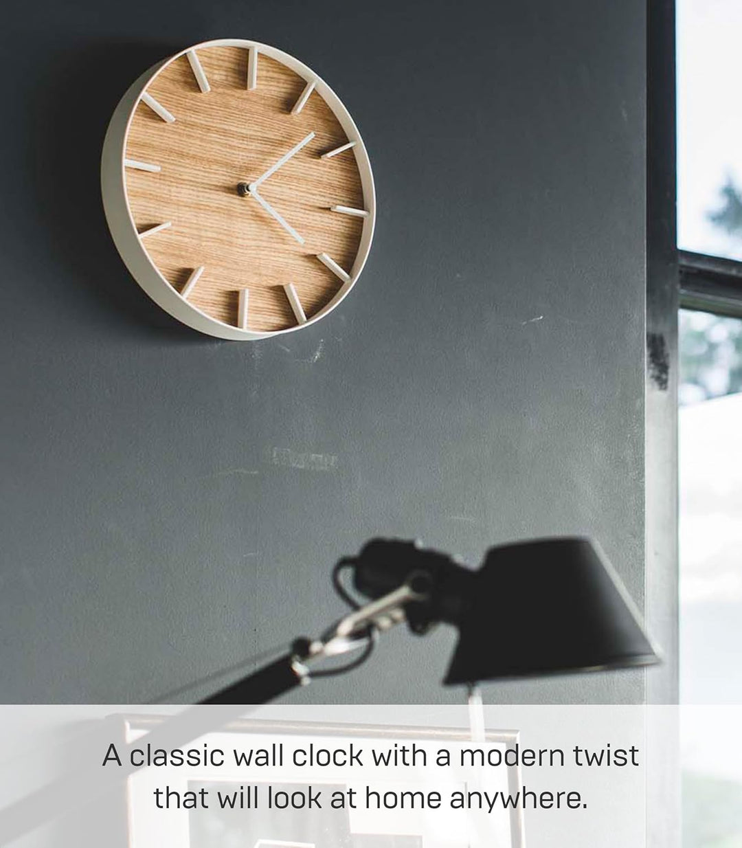 Wall clock - Rin - beige Weiss Single, Weiss Single