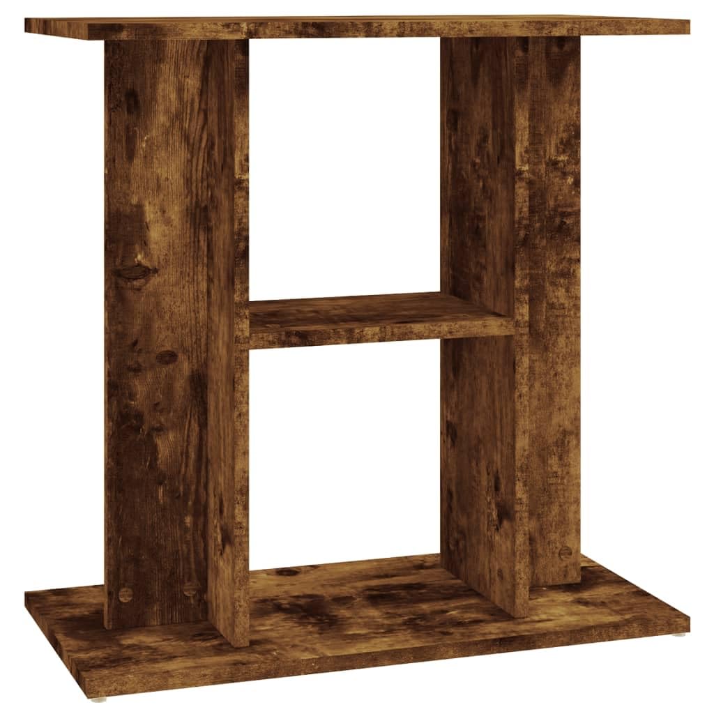 vidaXL Aquariumständer Räuchereiche 60x30x60 cm Holzwerkstoff 60 x 30 x 60 cm Räuchereiche, 60 x 30