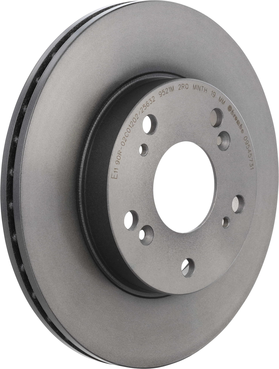 Brembo 09.5457.31 Vordere Bremsscheibe mit UV Lackierung, Anzahl 2
