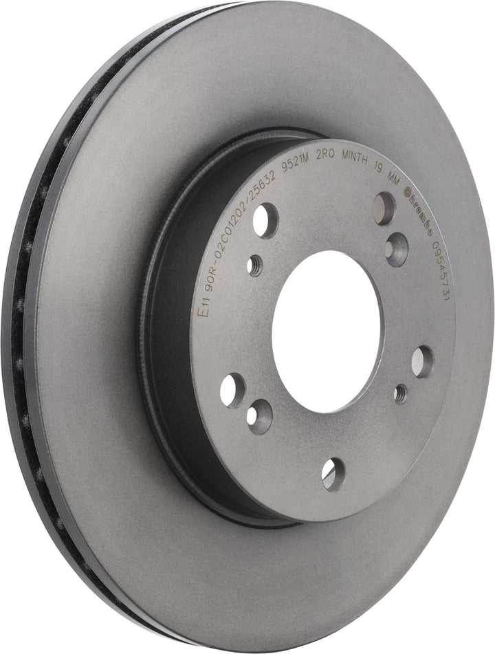 Brembo 09.5457.31 Vordere Bremsscheibe mit UV Lackierung, Anzahl 2