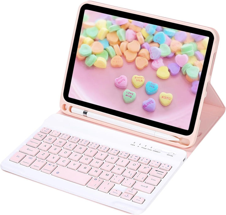 Tastatur hülle für iPad mini A17 Pro/mini6 8.3" Hülle mit Tastatur magnetische abnehmbare QWERTY für