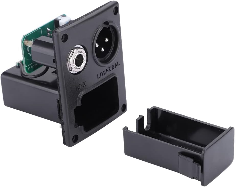 LCD 5-Band-Akustikgitarren-Vorverstärker-EQ LC-5 Equalizer-Tuner Piezo-Pickup-Equalizer-Pickup-Tuner