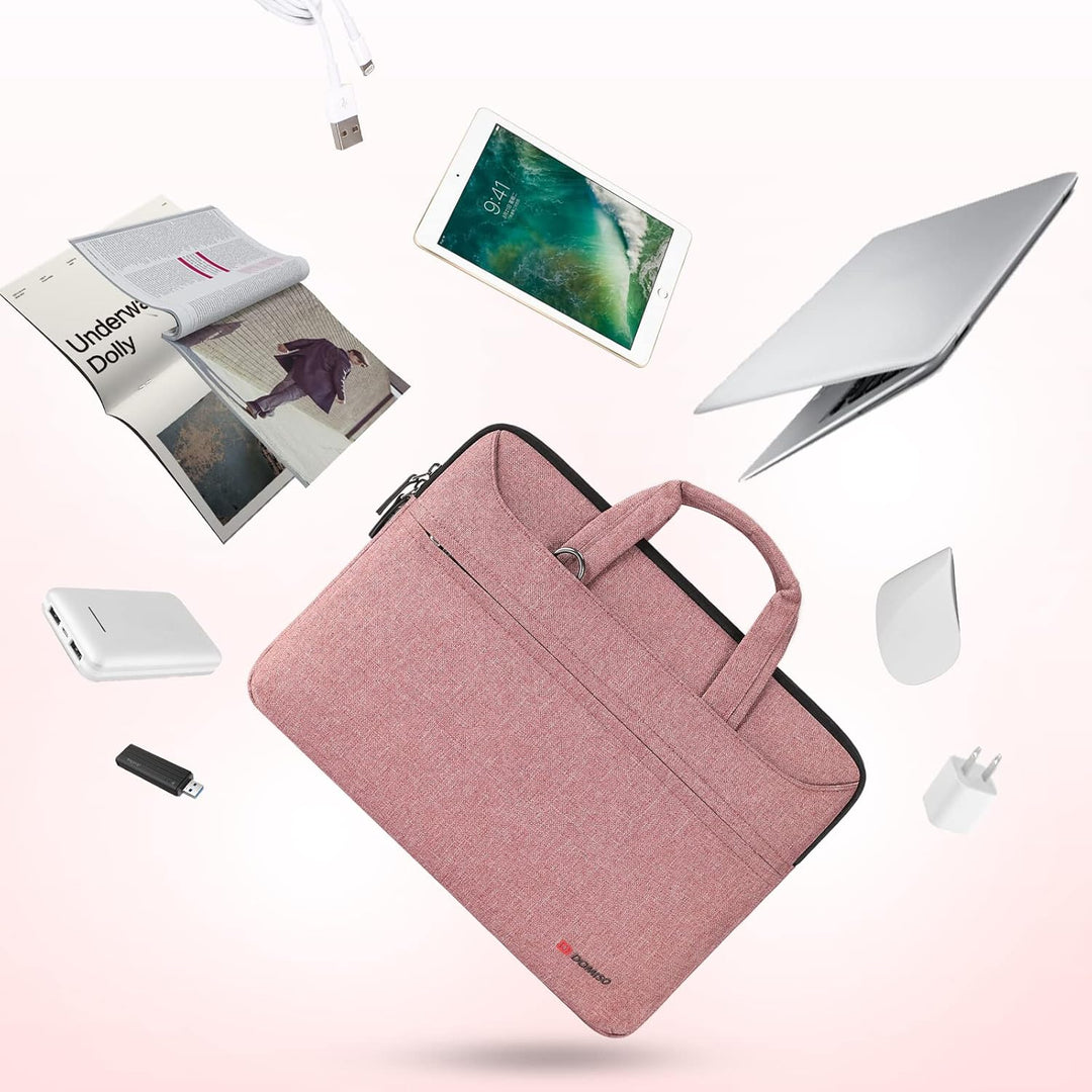 DOMISO 17 Zoll Laptop Tasche Hülle Notebooktasche Wasserdicht Aktentasche Tragetasche Schultertasche