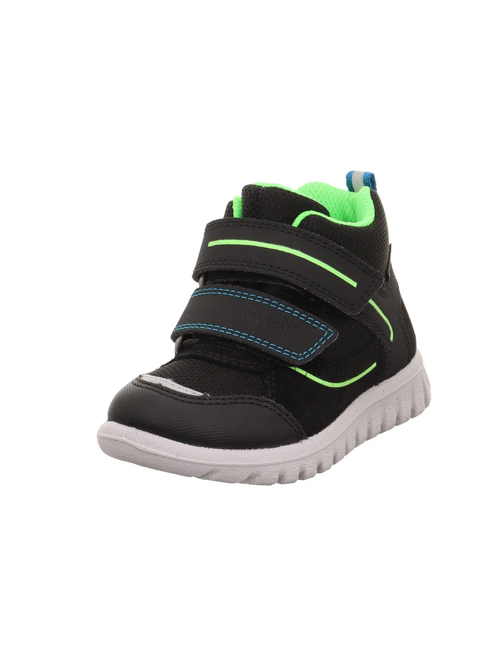 Superfit Jungen Sport7 Mini Leicht Gefütterte Gore-tex Lauflernschuhe 20 EU Schwarz Hellgrün 0010, 2