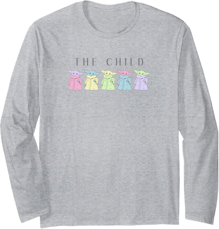 Star Wars The Mandalorian Trip Child Langarmshirt