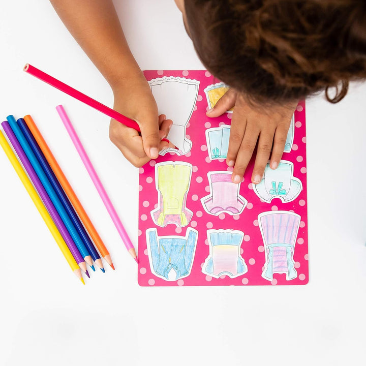 Learning Resources PaperCraft Sweet Boutique, Papierpuppen, Mode Boutique Spielzeug, Kinder Papier S