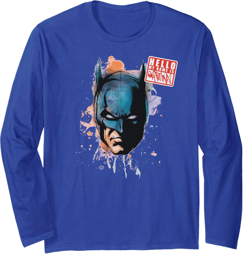 Batman Hello Langarmshirt