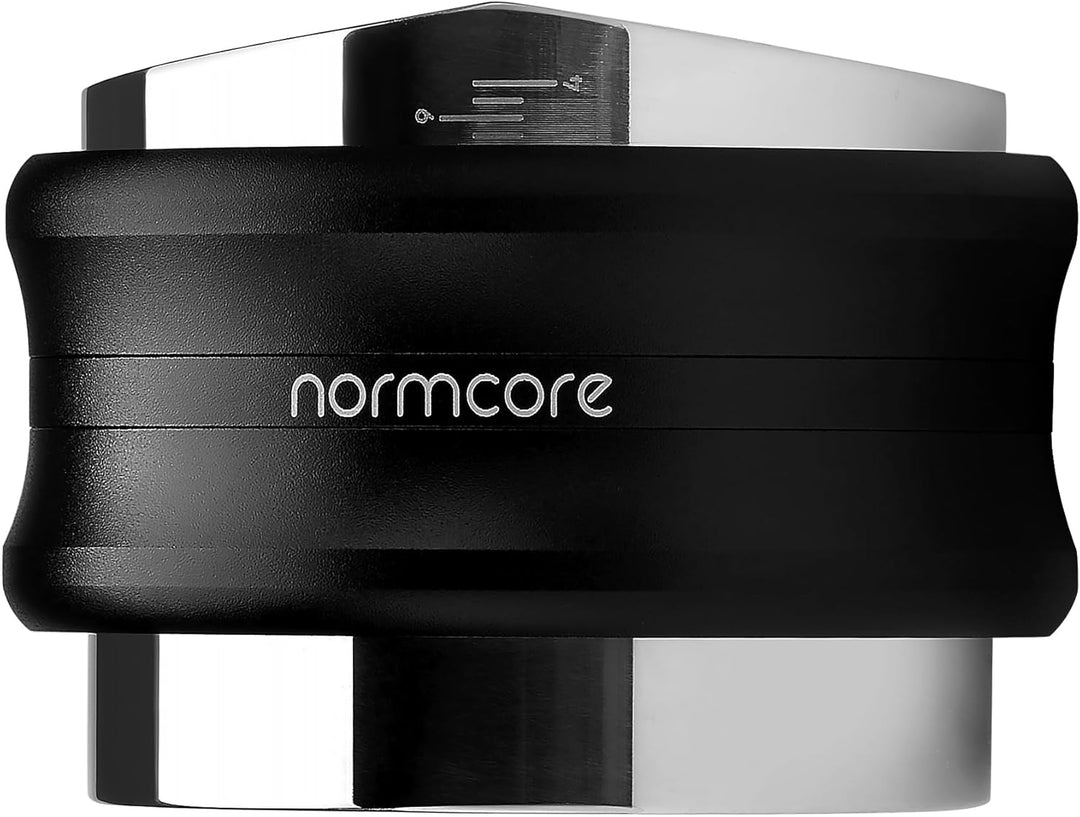 Normcore Kaffee-Verteiler und Tamper mit Doppelkopf-Kaffee-Nivellierer, verstellbarer Tiefen-Nivelli