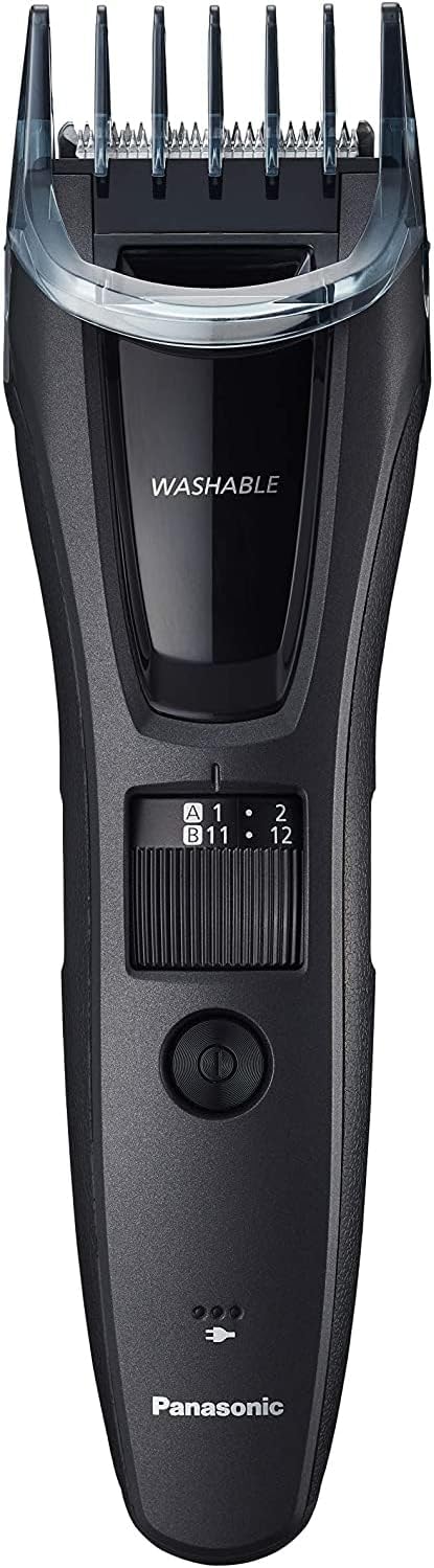 Panasonic ER-GB62 Bart-/ Haarschneider mit 39 Schnittstufen, Bartschneider für Herren, inkl. Body-Tr