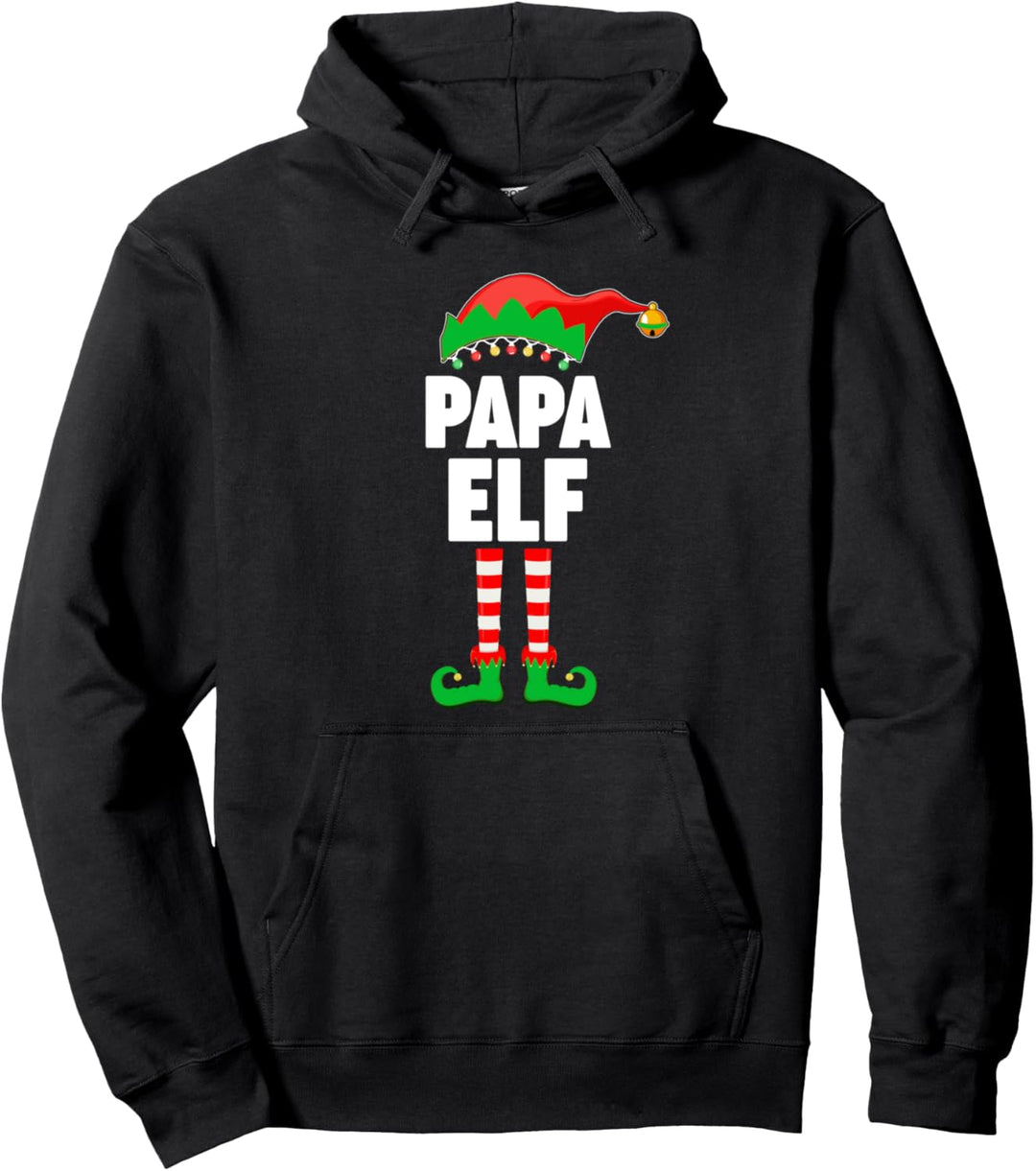 Weinachten Weihnachtself Vater Papa Elf Elfen Pullover Hoodie