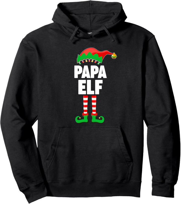 Weinachten Weihnachtself Vater Papa Elf Elfen Pullover Hoodie