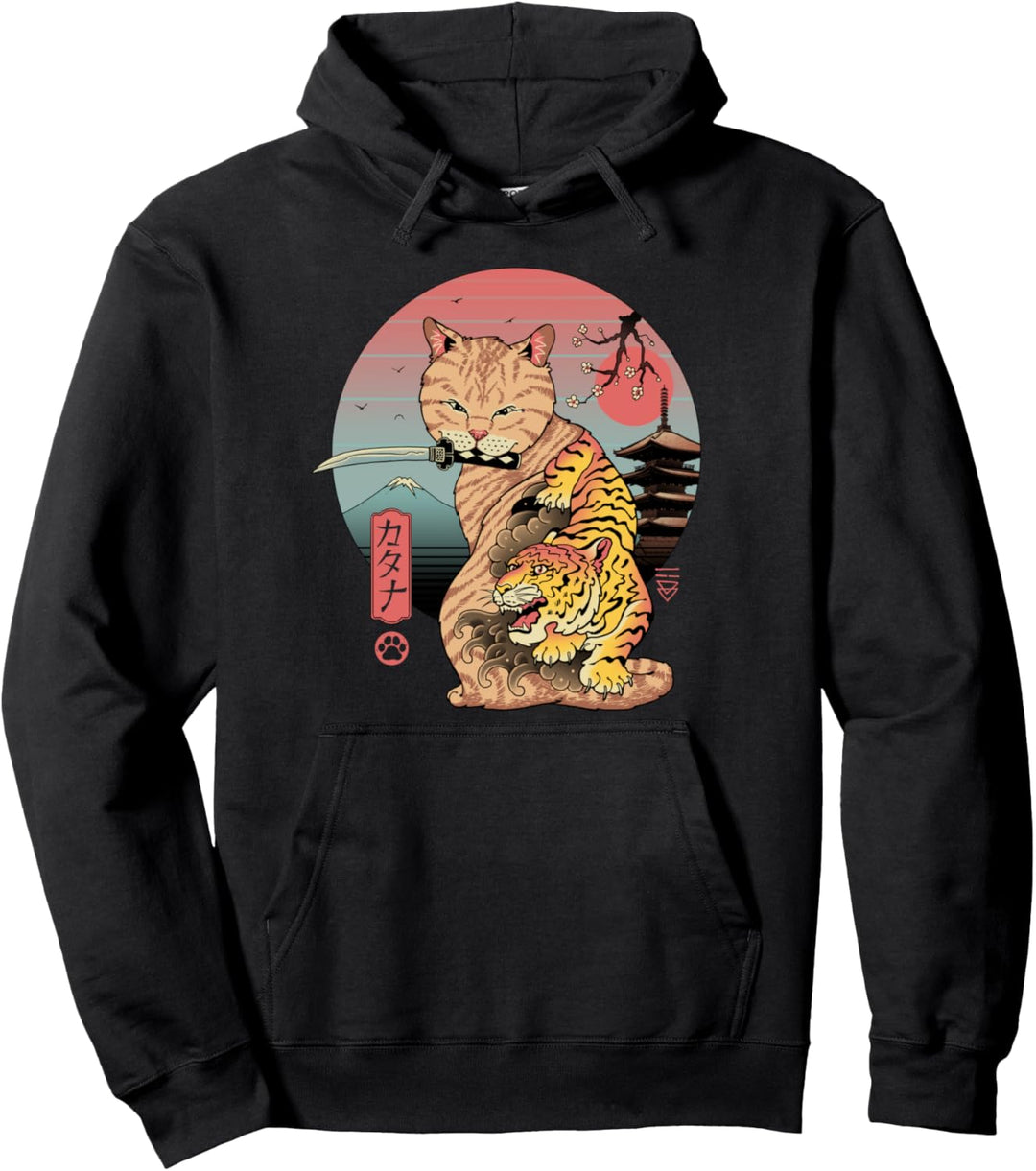 Catana in Edo Pullover Hoodie
