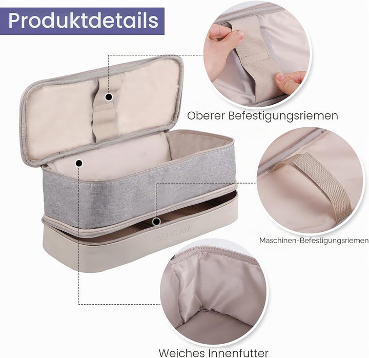 Doppellagige Tragetasche für Shark Flexstyle, Reisetasche für Shark 430/440 Flexstyle, tragbare Aufb