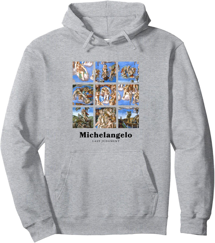 Michelangelo Gemälde Das Jüngste Gericht Pullover Hoodie