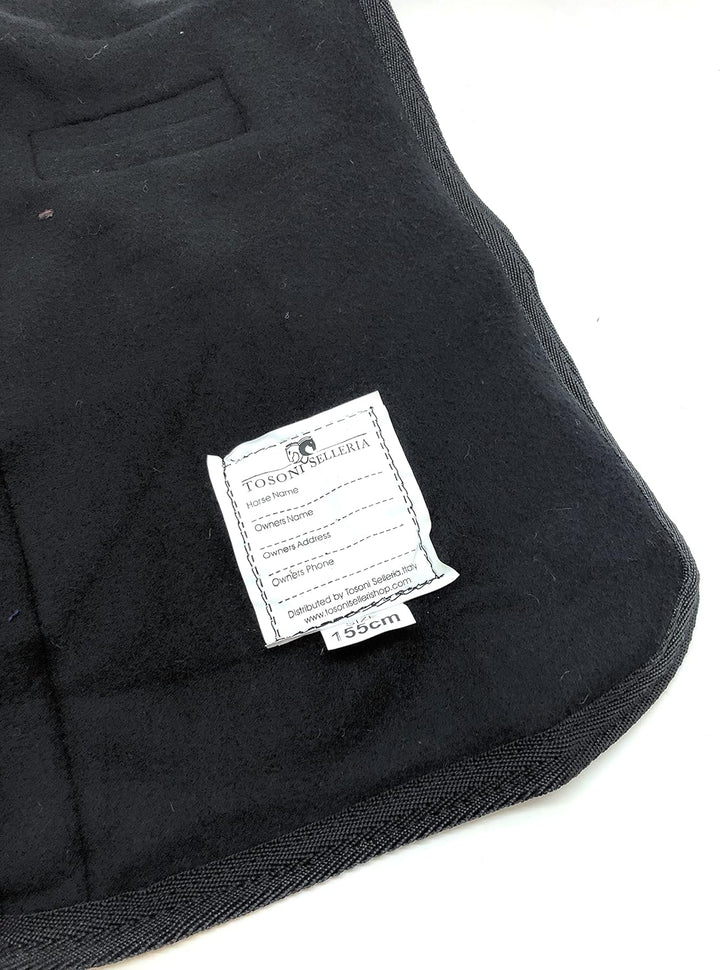 Horses, Fleece Pferdedecke, Basismodell, weich und bequem, ideal für Transport und Feierabend, Gröss