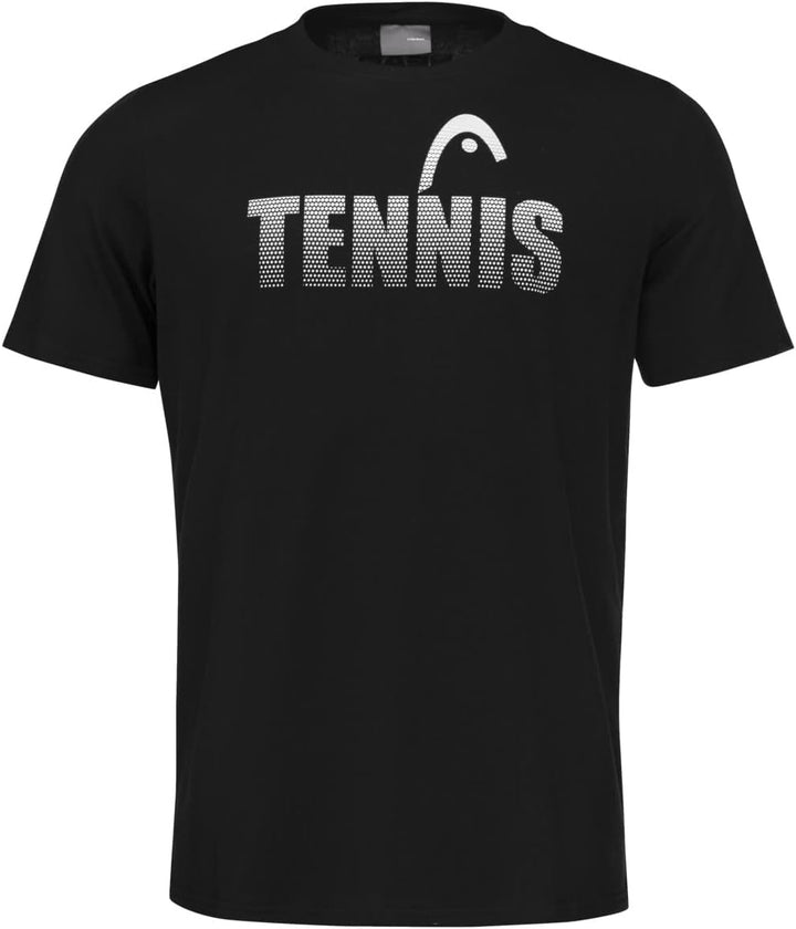 HEAD Club Colin Tee Kinder T-Shirt dunkelblau 128 Schwarz, 128 Schwarz