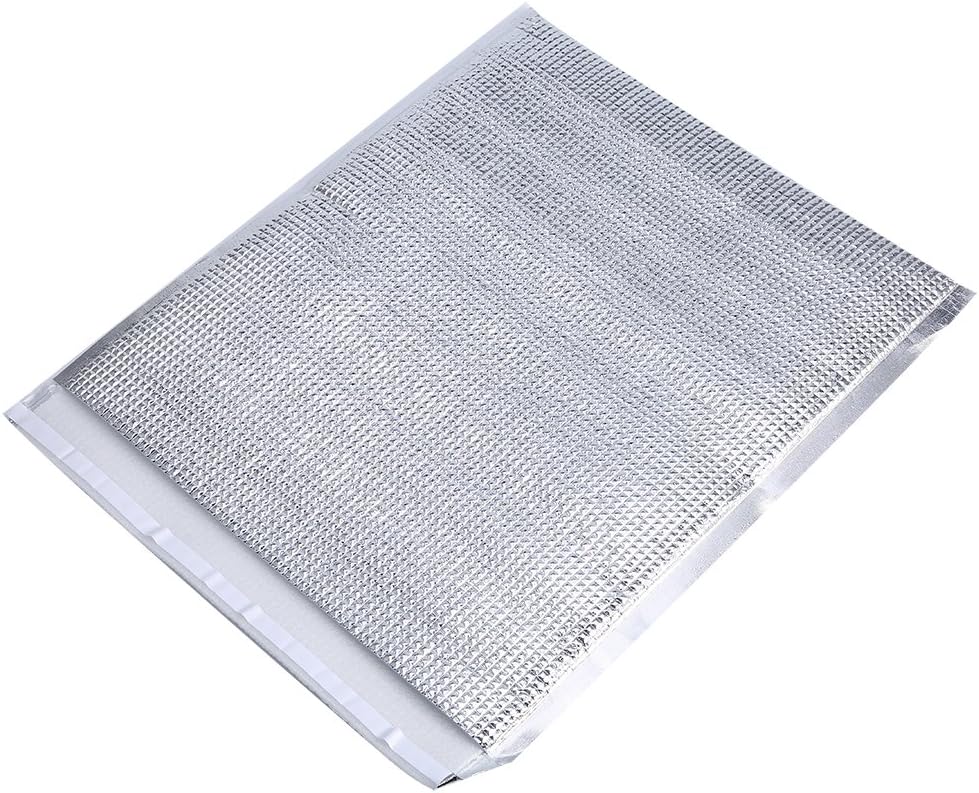 Dilwe 10 Stücke Isolierte Taschen, Wiederverwendbare Aluminium Picknick Hot Cold Pouch für Home Outd