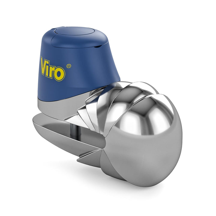 Viro 155.47 Bloccadisco Armadillo, Chrom-Finish, Stab 10 mm