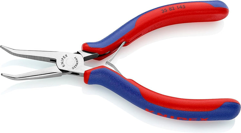 Knipex Elektronik-Greifzange mit Mehrkomponenten-Hüllen 145 mm 35 82 145