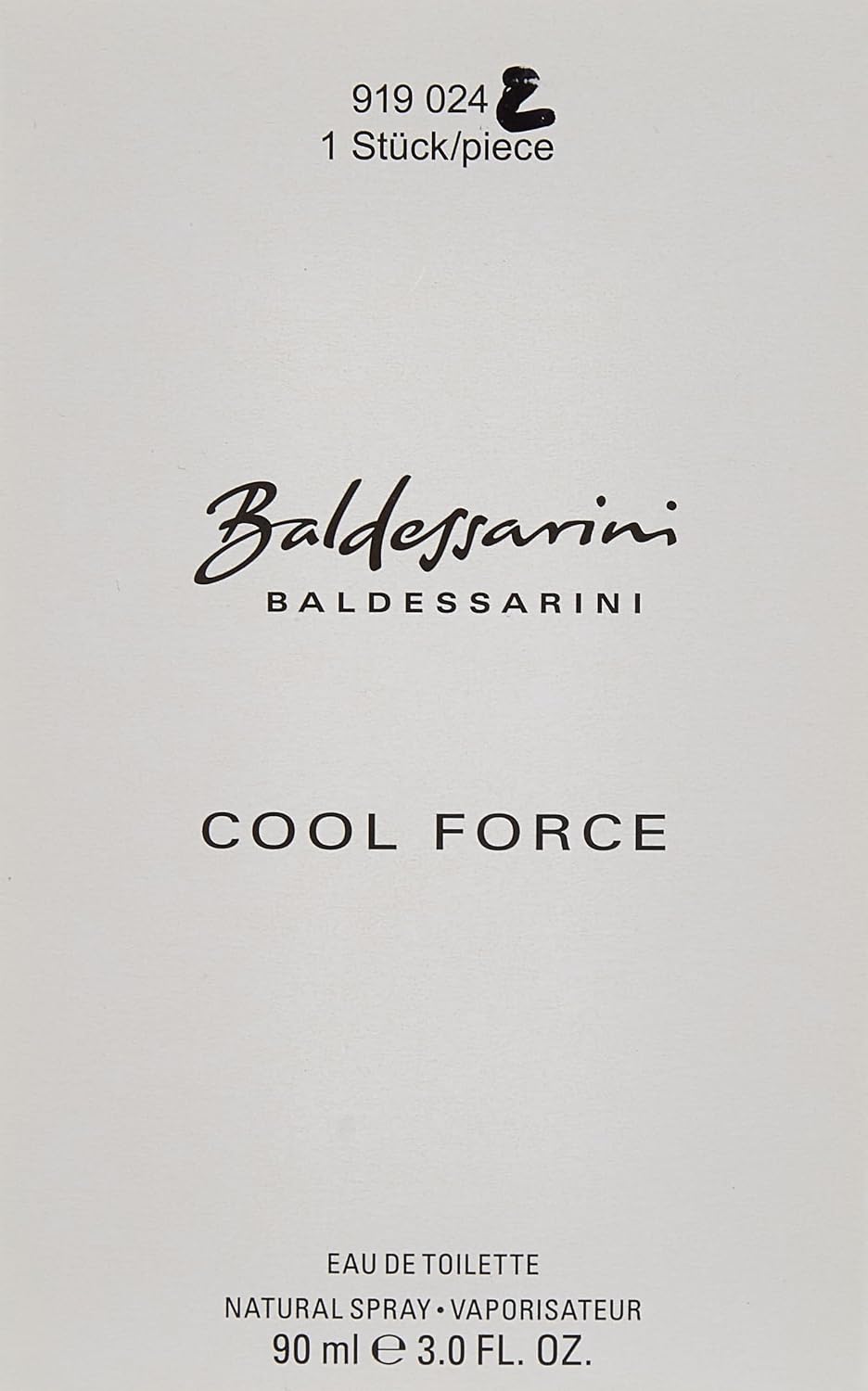 Baldessarini Cool Force Eau de Toilette, 4011700919024, 90 ml Geblümt 90 ml (1er Pack), Geblümt 90 m