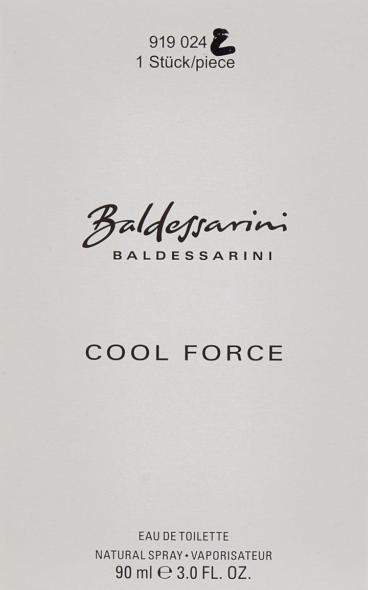 Baldessarini Cool Force Eau de Toilette, 4011700919024, 90 ml Geblümt 90 ml (1er Pack), Geblümt 90 m